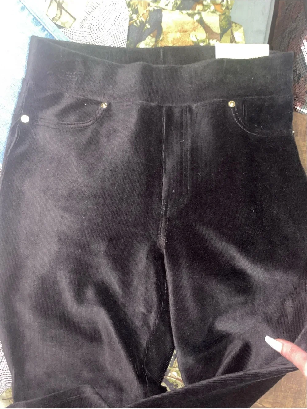 Michael Kors Black Stretch Jeggings